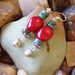Tribal Life Coral and Turquoise Earrings