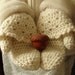 Crochet PATTERN - Winter's Eve Mittens in PDF Format Via Email