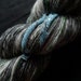 Lyonesse - Handspun Art Yarn with Funky Fabric Stripes