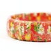 Eco Friendly Japanese Washi Wrapped Bangle Bracelet - Paint the Town