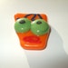 Orange Head Monster Magnet