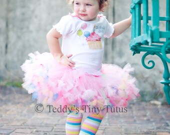 Birthday Tutu Set Toddler Birthday Girl Outfits Birthday Pettiskirt ...