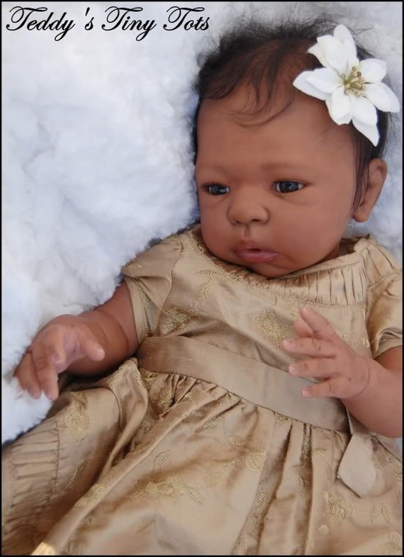 Life-sized African American Baby Doll