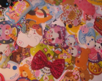 Kawaii sticker flakes 150 pieces