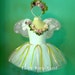 Fairy Costume - Monet's Garden Faerie - Flower Girl - Made to order sizes 4 to 10
