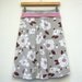 Womens A Line Skirt Blowing Flowers Womens Wrap Skirt, size S/M