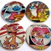 Ren & Stimpy Coasters // Recycled Vintage Comic // Set of 4