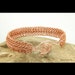 How to make Wire Jewelry PDF Tutorial Instruction ebook - Soutache Braid Coiled Copper Wire Bracelet