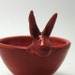 Bunny Cup in Red