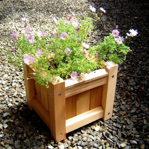 Reclaimed Wood Planter Box
