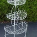 Mid Century Modern Wire Plant Stand Wedding REDUCED