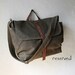 Reserved. The Day Pack in Saddle Brown Waxed Canvas