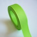 Green Ribbon, Bright Spring Green Grosgrain Ribbon 7/8 inch wide x 27 yards, 50% Off Sale