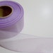 Lilac Purple Organza Ribbon 1 1/2 Inches Wide x 12 yards precut on a spool SECOND QUALITY FLAWED/ Craft Supplies/ Sewing Trim
