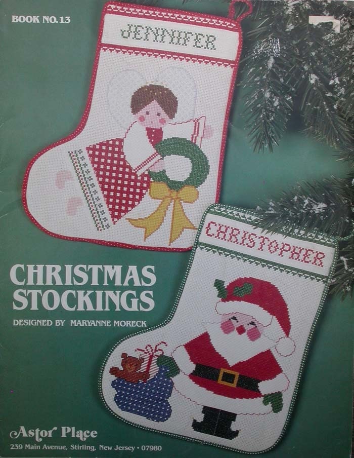 CHRISTMAS STOCKINGS COUNTED CROSS STITCH PATTERN by TheHowlingHag