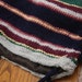 Gray Rainy Day Garden Knit Tote for Women