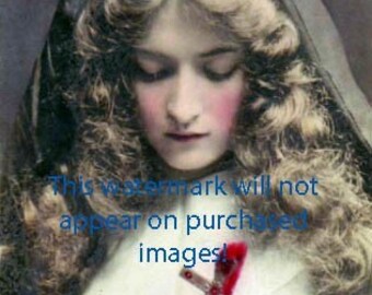 Items similar to NUDE FRENCH MODEL Artists Vintage Photo Reprint