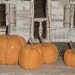 Vintage Quilt Pumpkins Handmade Set Of 4