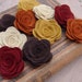 Wool Felt Flowers - Large Posies - Autumn Collection - The Original Wool Felt Posies