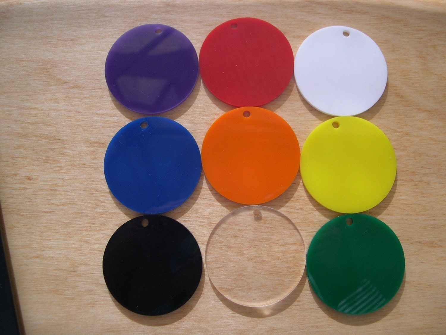 Download Acrylic Key Chain Blanks Circles 2 3/4 Inch 50 Keychains ...