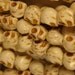 Howlite Skull Beads - Full Strand