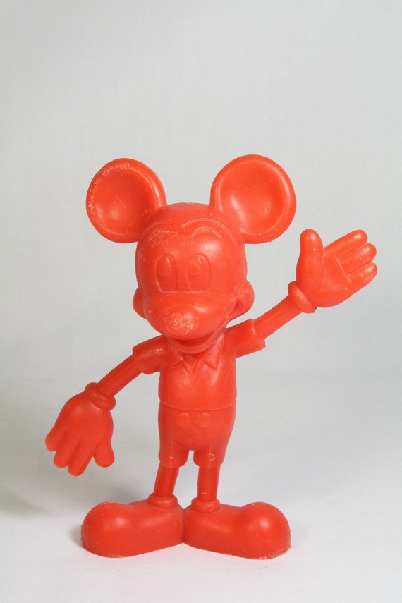 plastic mickey mouse figurine