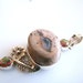Mexican Fire Opal and Orange Opal Sterling Silver Pendant