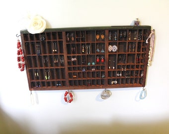 Reinvented Upcycled Drawer as Jewelry Display