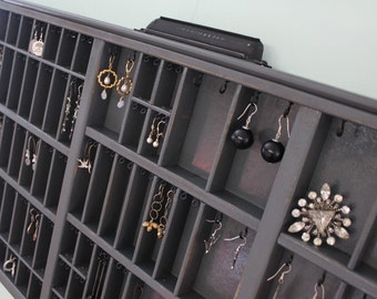 Jewelry organizer Printers Drawer by Bluebirdheaven
