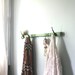 Mint Green Spindle hanging rack