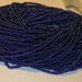 Antique Size 18/0 Seed Beads - Midnight Sky