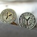 Vintage New York City Subway Token Cufflinks