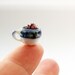 teacup of miniature escheverias in 12th scale