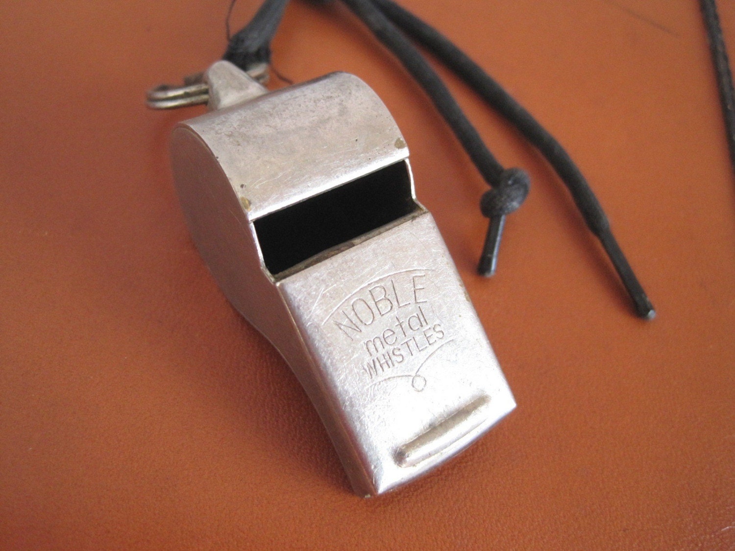 Vintage Metal Whistle by Noble