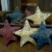 Primitive Americana Star Ornaments