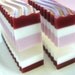 Candy Cane Ruffle Soap