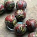 Comic Book Beads Polymer Clay
