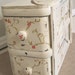Antique Sewing Drawer Storage Boxes