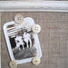 Shabby Chic Burlap Cork Board/Memo Board