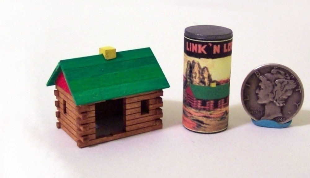 Toy Log Cabin Kit 114