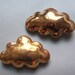 Golden cloud - porcelain wall cloud pillow