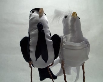 Wedding Cake Topper Custom made to order Ferdi Birds miniature love birds