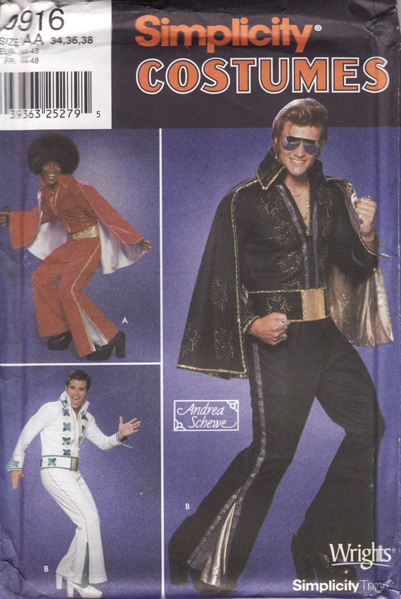 Elvis Presley costume pattern Simplicity style by MrsRosencranz