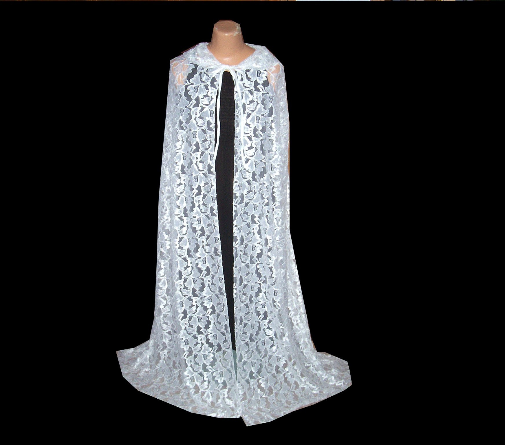 lace wedding cape