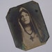 Framed Victorian Print - Virgin Mary - Black and White Photograph Print