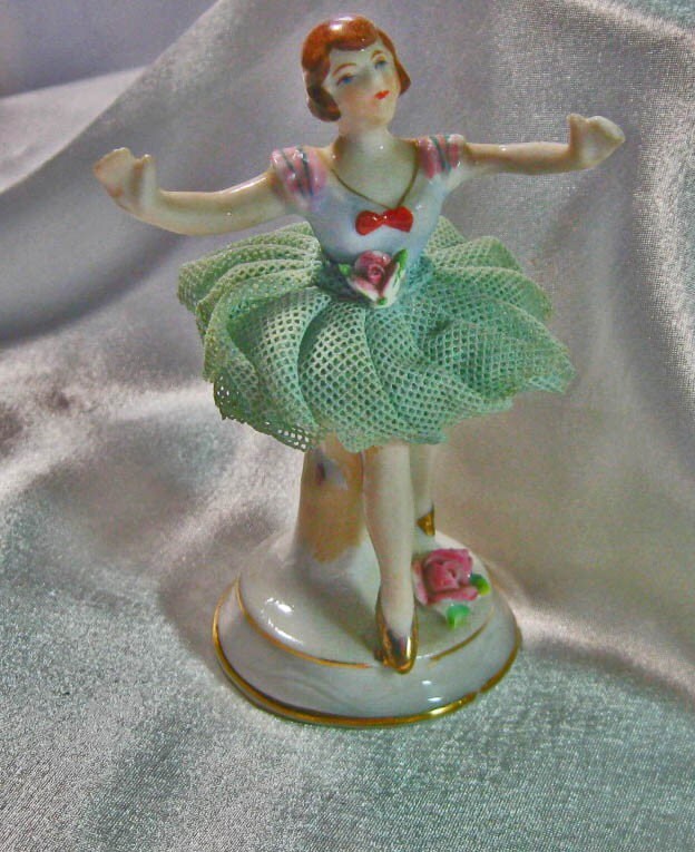 Vintage Porcelain Ballerina Figurine Occupied Japan RESERVED