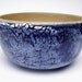 Bright blue and clouds pottery ceramic succulent planter pot 7 x 3 1/2 Scp 68 Free Shipping