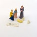 SALE Vintage Miniature Nativity Set