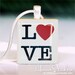 HOMESTUDIO - - - - Scrabble Tile Pendant - LOVE TYPE