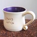 Large Purple Incorrect Math Mug 18 oz.